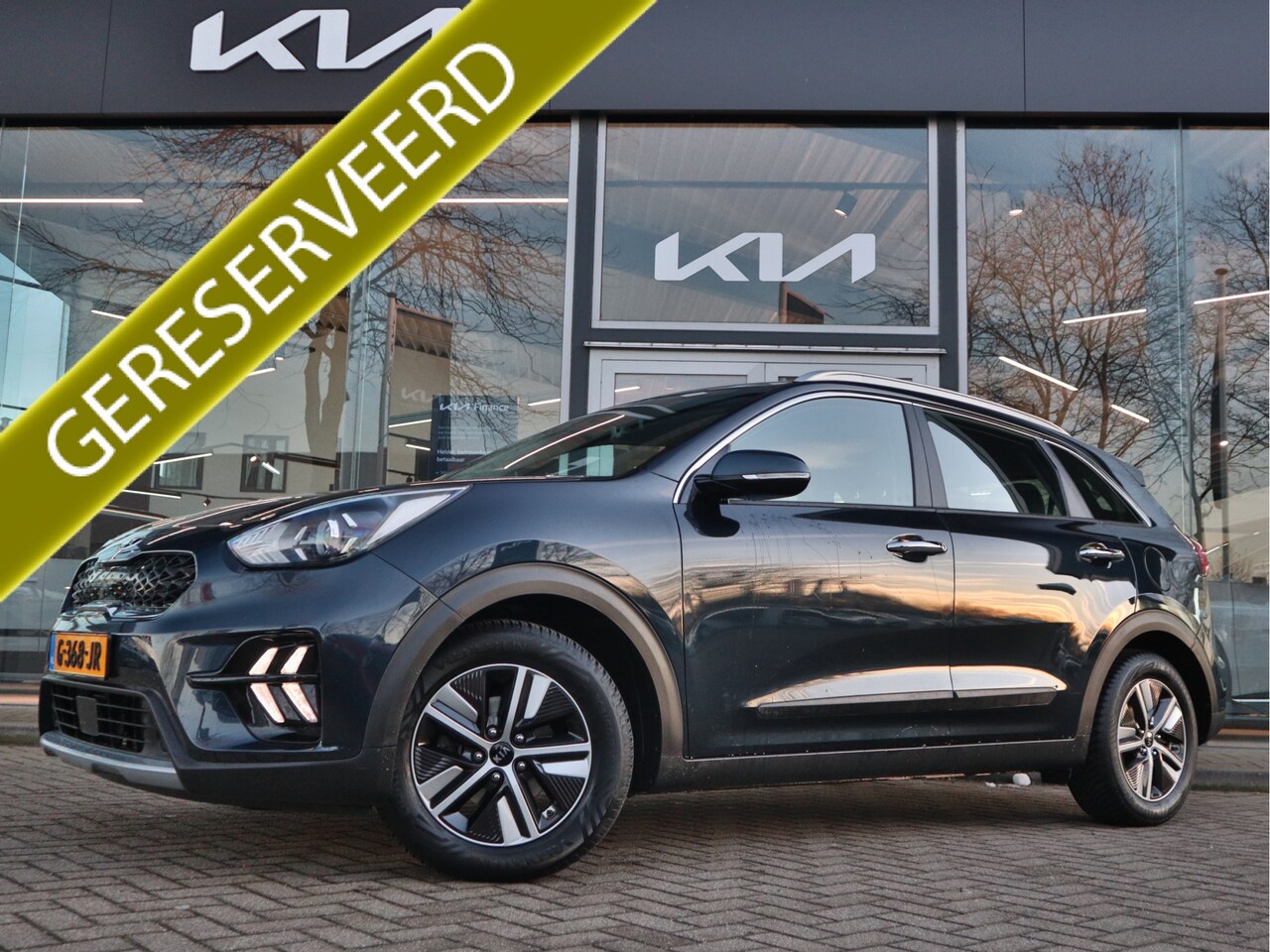 Kia Niro - 1.6 GDi Hybrid DynamicLine ECC Cr.Control Navi+Camera+BT PDC 7jr.Garantie - AutoWereld.nl