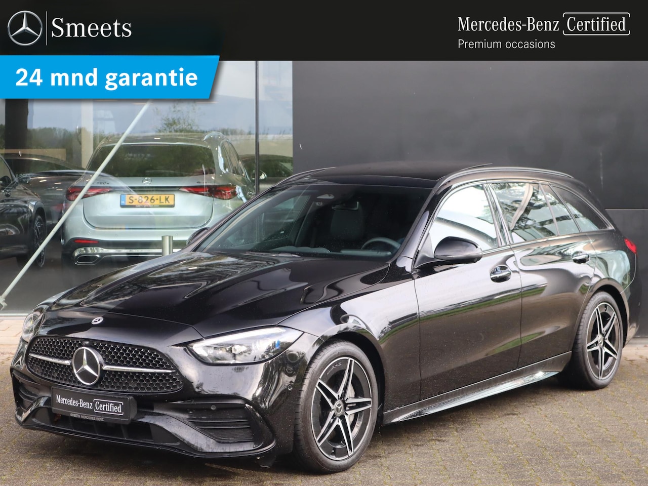 Mercedes-Benz C-klasse Estate - 200 AMG Line | Panoramadak | Memory Seats | Trekhaak | Burmester | HUD | Navigatie | 360 c - AutoWereld.nl