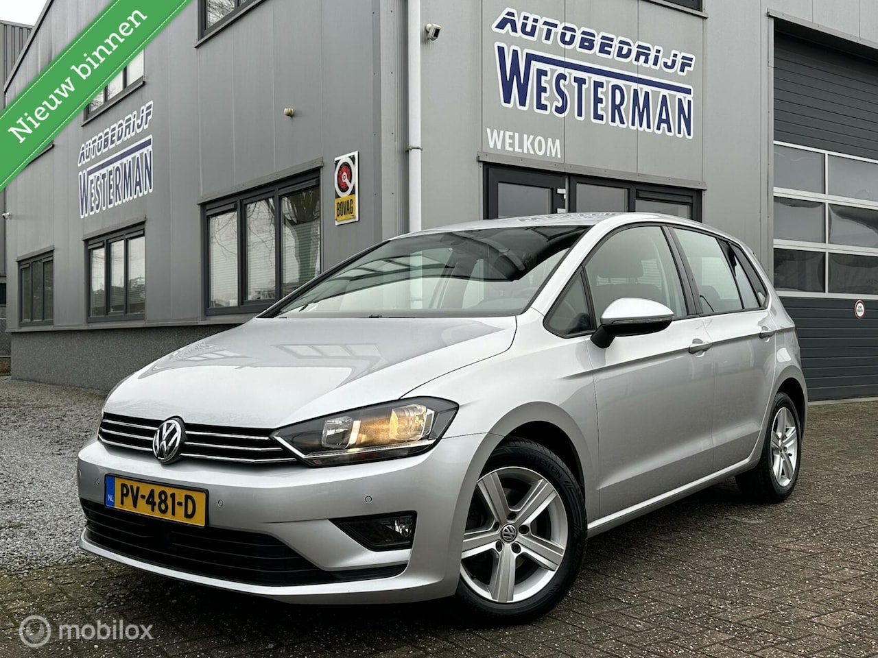 Volkswagen Golf Sportsvan - 1.4 TSI 150Pk Comfortline Navi Clima Cruise Keyless Trekhaak etc. - AutoWereld.nl