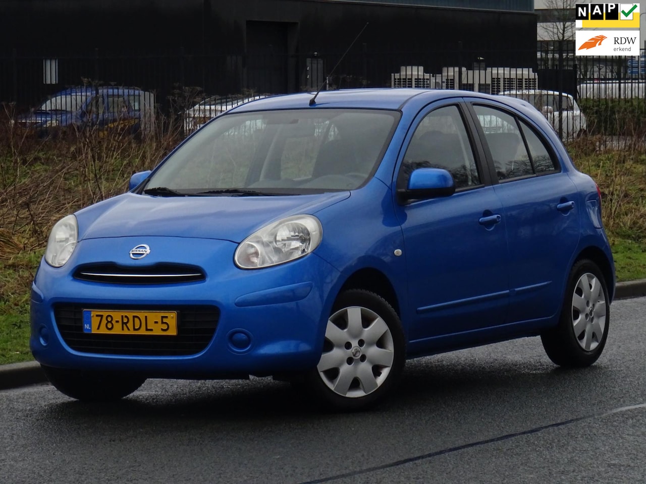 Nissan Micra - 1.2 Acenta 82DKM/NAP/AIRCO/CRUISE/APK 2026 - AutoWereld.nl