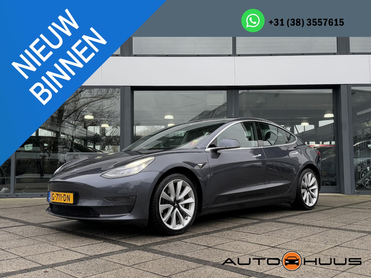 Tesla Model 3 - Long Range RWD Long Range AWD Dual Autopilot Panorama Leder - AutoWereld.nl