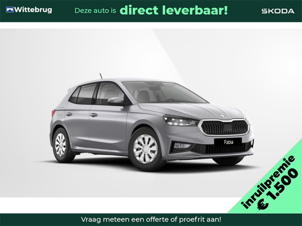 Skoda Fabia - 1.0 TSI Essence 1500,- Euro inruilpremie / Smartlink Wireless / Technology pakket / - AutoWereld.nl