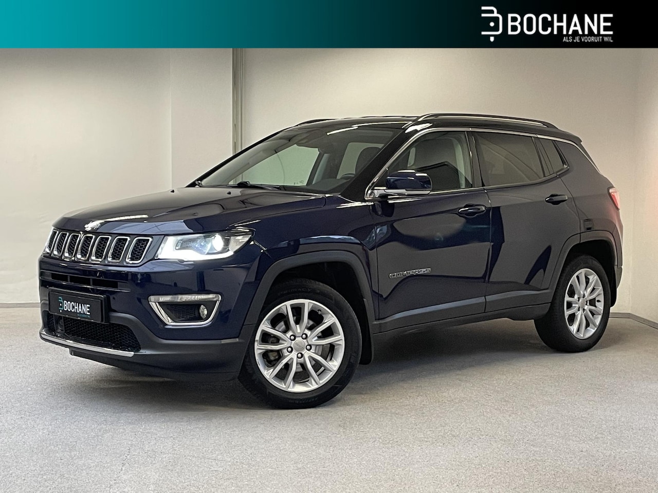 Jeep Compass - 1.4 MultiAir Limited 4x4 | ORG.NL | LEDER | CAMERA | CARPLAY | BEATS | - AutoWereld.nl