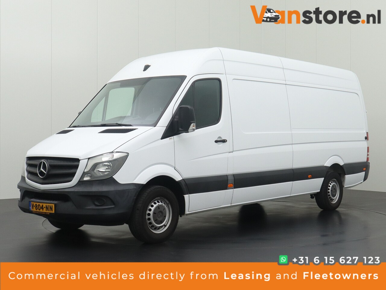 Mercedes-Benz Sprinter - 316CDI Automaat L3H2 Maxi | Airco | Cruise | Trekhaak | 3-Persoons - AutoWereld.nl