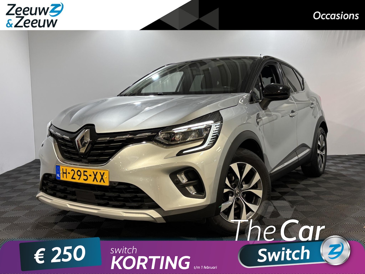 Renault Captur - 100PK TCe Intens | Trekhaak | Navi | Camera | Climate Control | Cruise Control | Apple Car - AutoWereld.nl