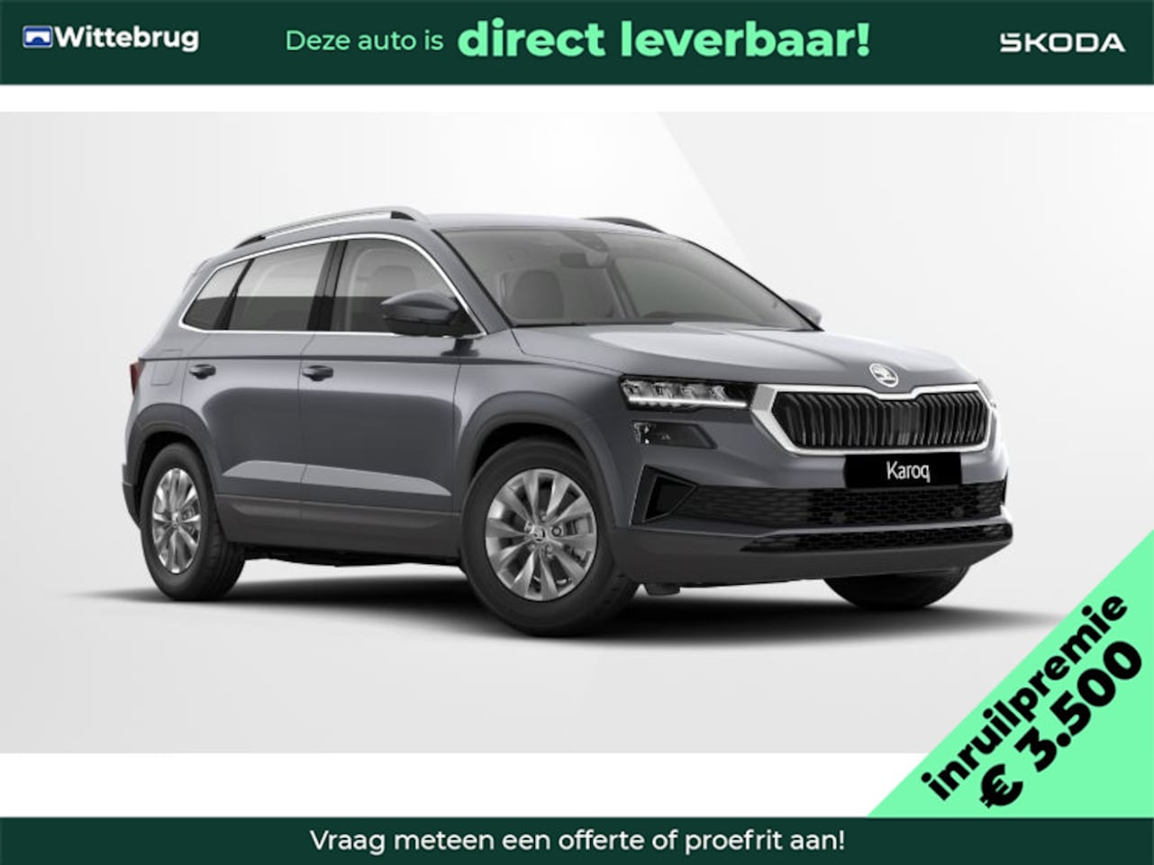 Skoda Karoq - 1.5 TSI ACT Business Edition 3.500,- inruilpremie / 17" lichtmetalen velgen / Adaptive Cru - AutoWereld.nl