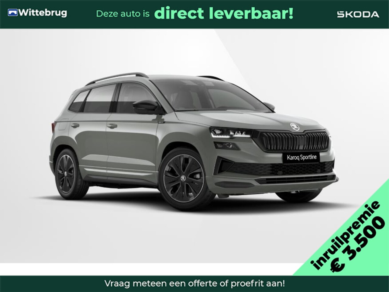 Skoda Karoq - 1.5 TSI ACT Sportline Business 3.500,- inruilpremie / 19'' lichtmetalen velgen / Travel As - AutoWereld.nl