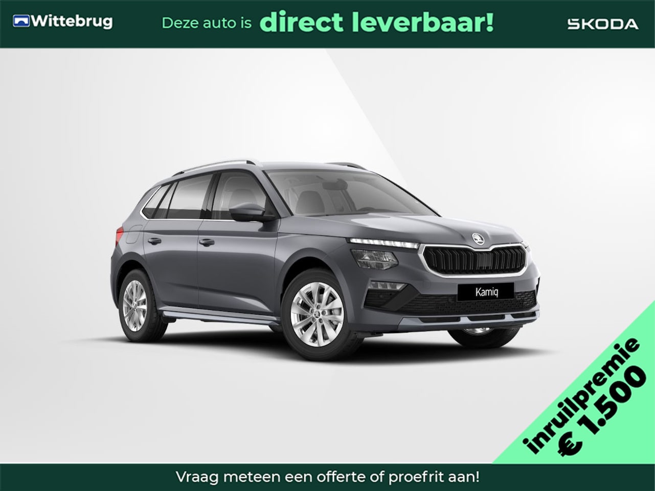 Skoda Kamiq - 1.0 TSI Business Edition 1500,- Euro inruilpremie / Veiligheidspakket / Achteruitrijcamera - AutoWereld.nl