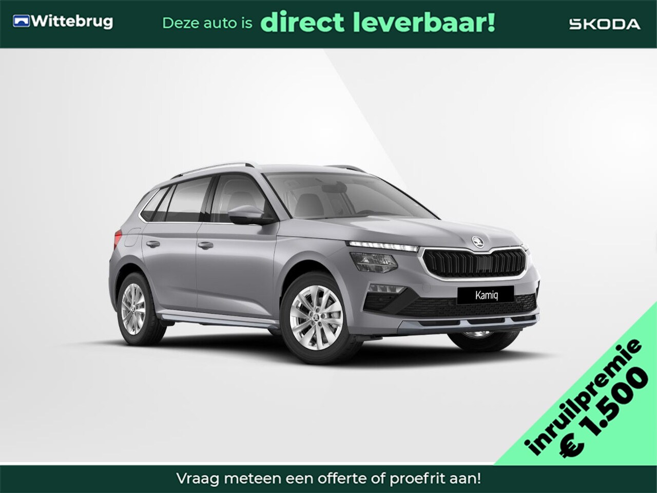 Skoda Kamiq - 1.0 TSI Business Edition 1500,- Euro inruilpremie / Achteruitrijcamera / Sensoren voor en - AutoWereld.nl