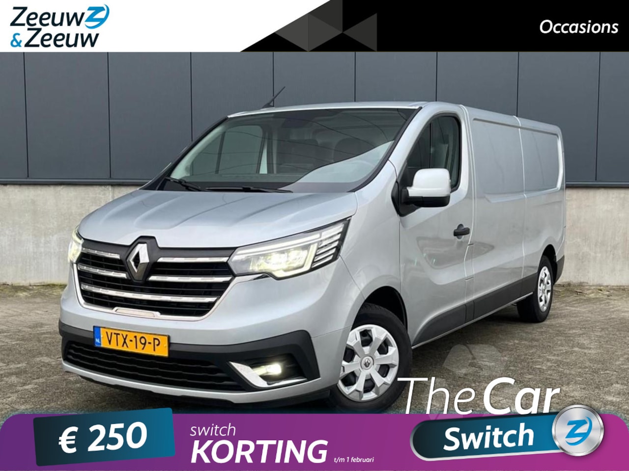 Renault Trafic - 2.0 - 130PK dCi T30 L2H1 Work Edition | Parkeersensoren | Navi | Airco | Apple CarPlay/And - AutoWereld.nl