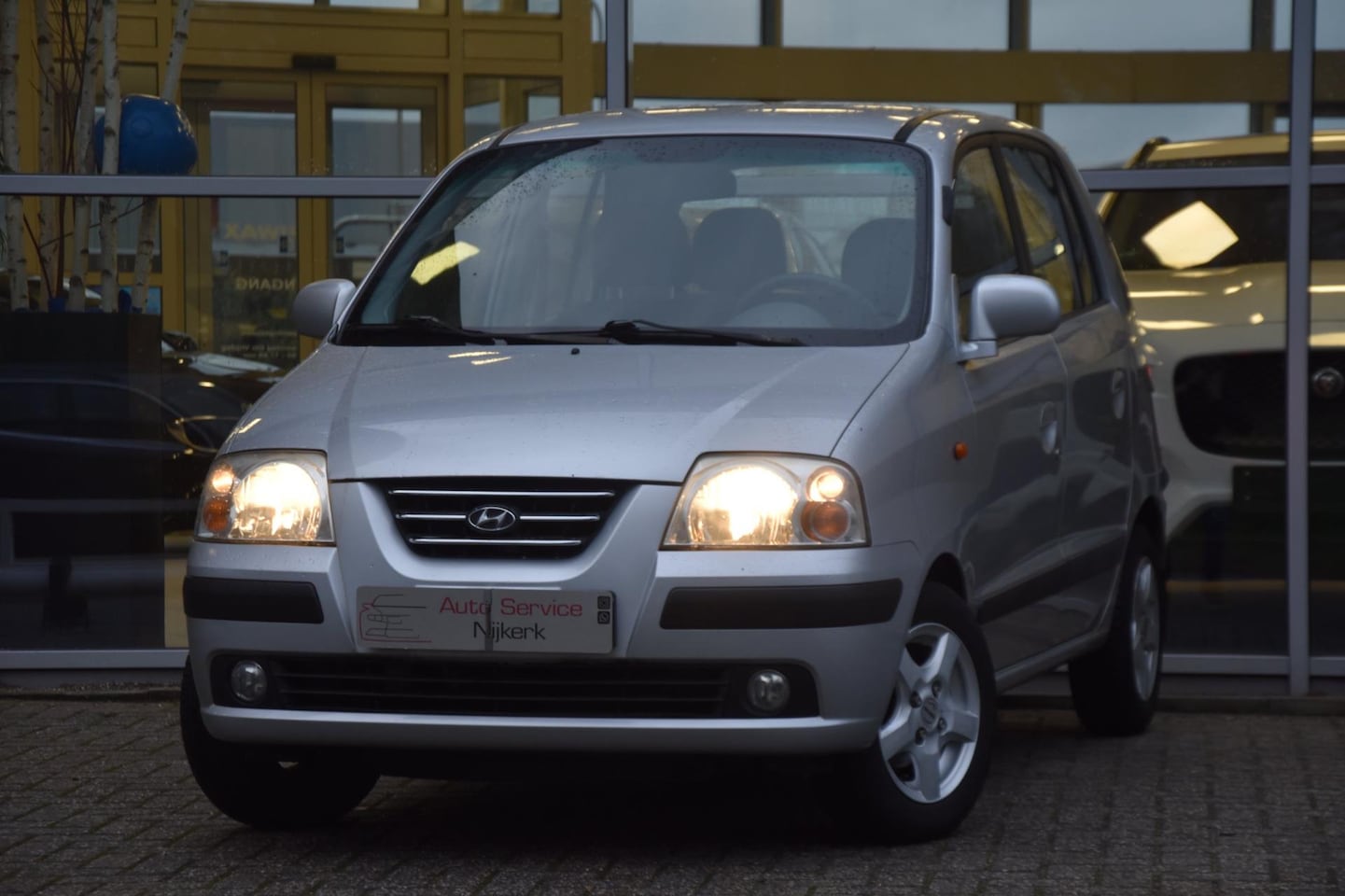 Hyundai Atos - 1.1i Dynamic Cool Airco Elek. Ramen Stuurbekrachtiging - AutoWereld.nl