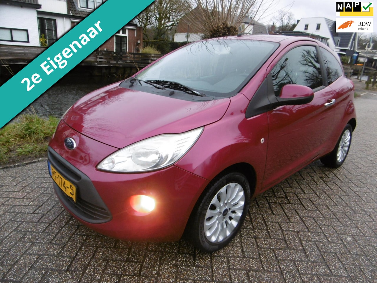 Ford Ka - 1.2 Titanium 2e eigenaar Airco 152.000km Zuinig B-Label - AutoWereld.nl