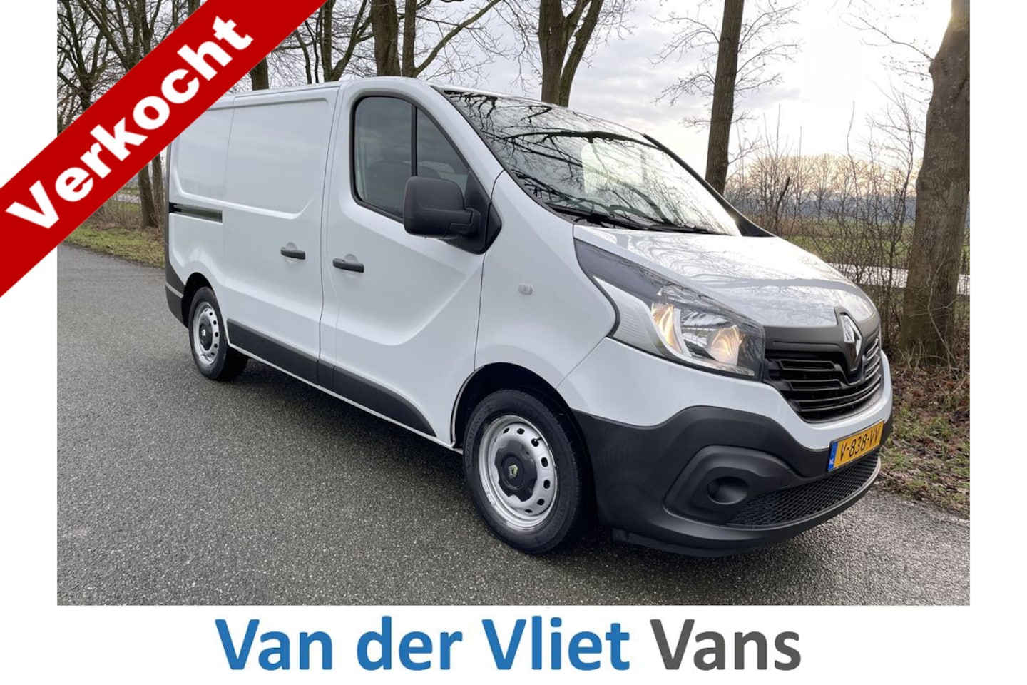 Renault Trafic - Renault Trafic 1.6 dCi E6 Comfort BPM Vrij! Lease €239 p/m, Airco, Navi, Bedrijfsinrichtin - AutoWereld.nl