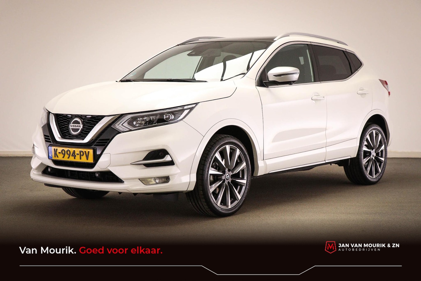 Nissan Qashqai - 1.3 DIG-T N-Tec | DESIGN PACK | PANORAMADAK | TREKHAAK AFN. | 19" - AutoWereld.nl