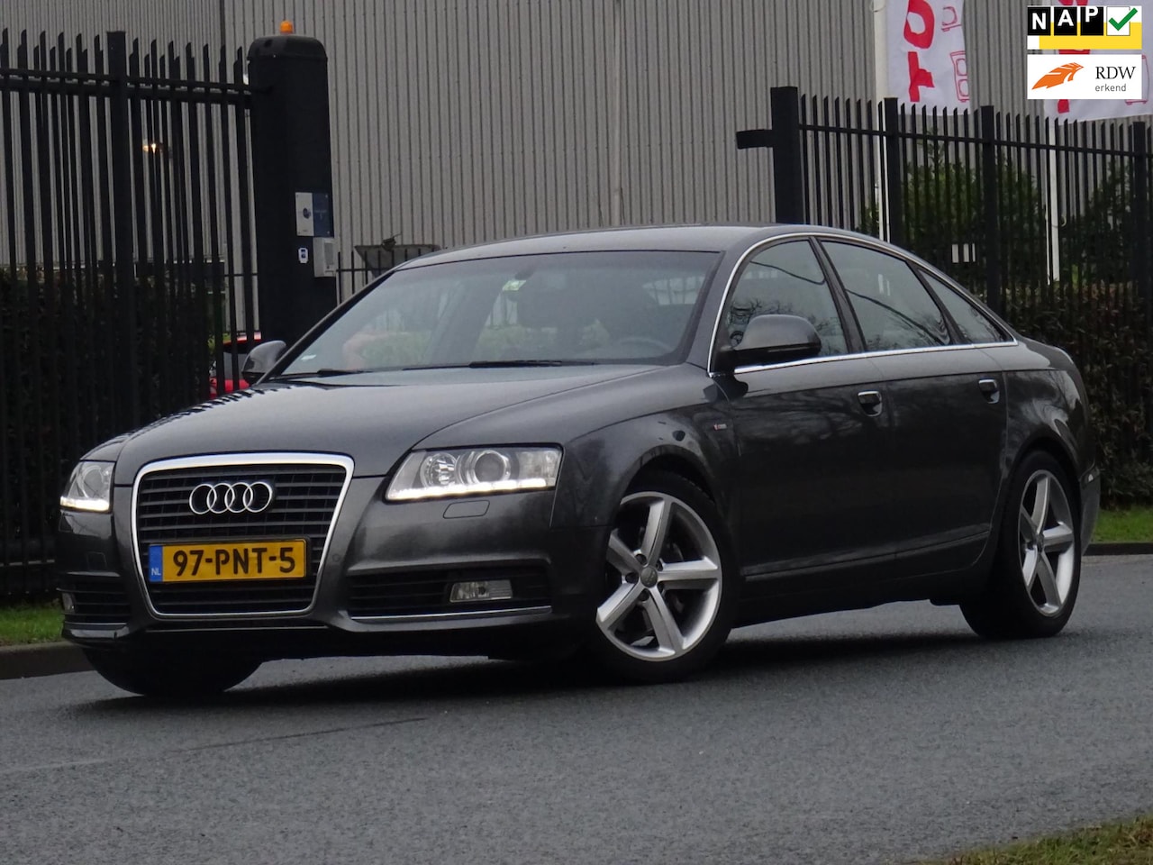 Audi A6 Limousine - 2.0 TFSI S-LINE AUT NAP/LEER/NAVI/LED/PDC - AutoWereld.nl