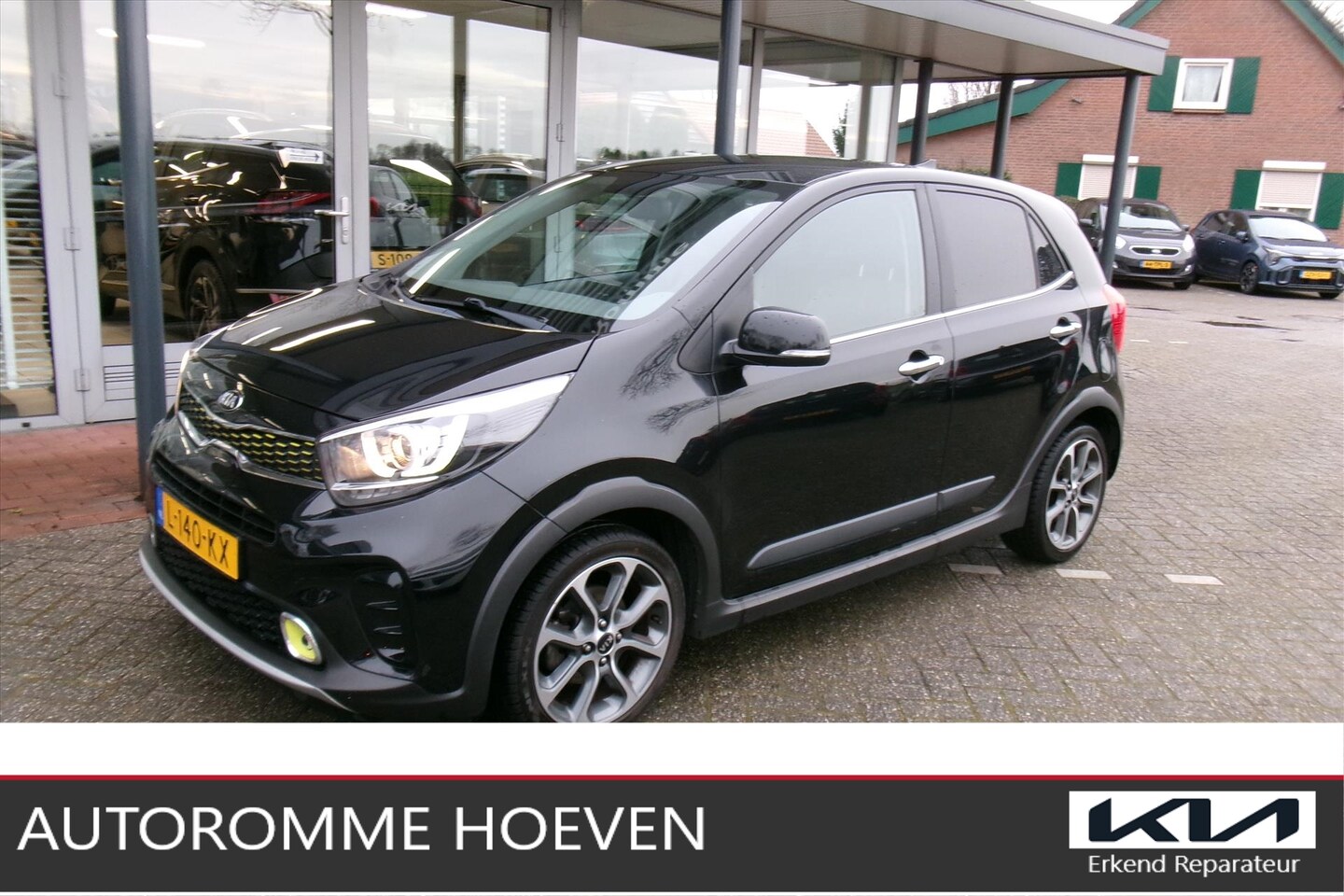 Kia Picanto - 1.0 Turbo 100pk 5-zits X-Line Luxe clima leder - AutoWereld.nl