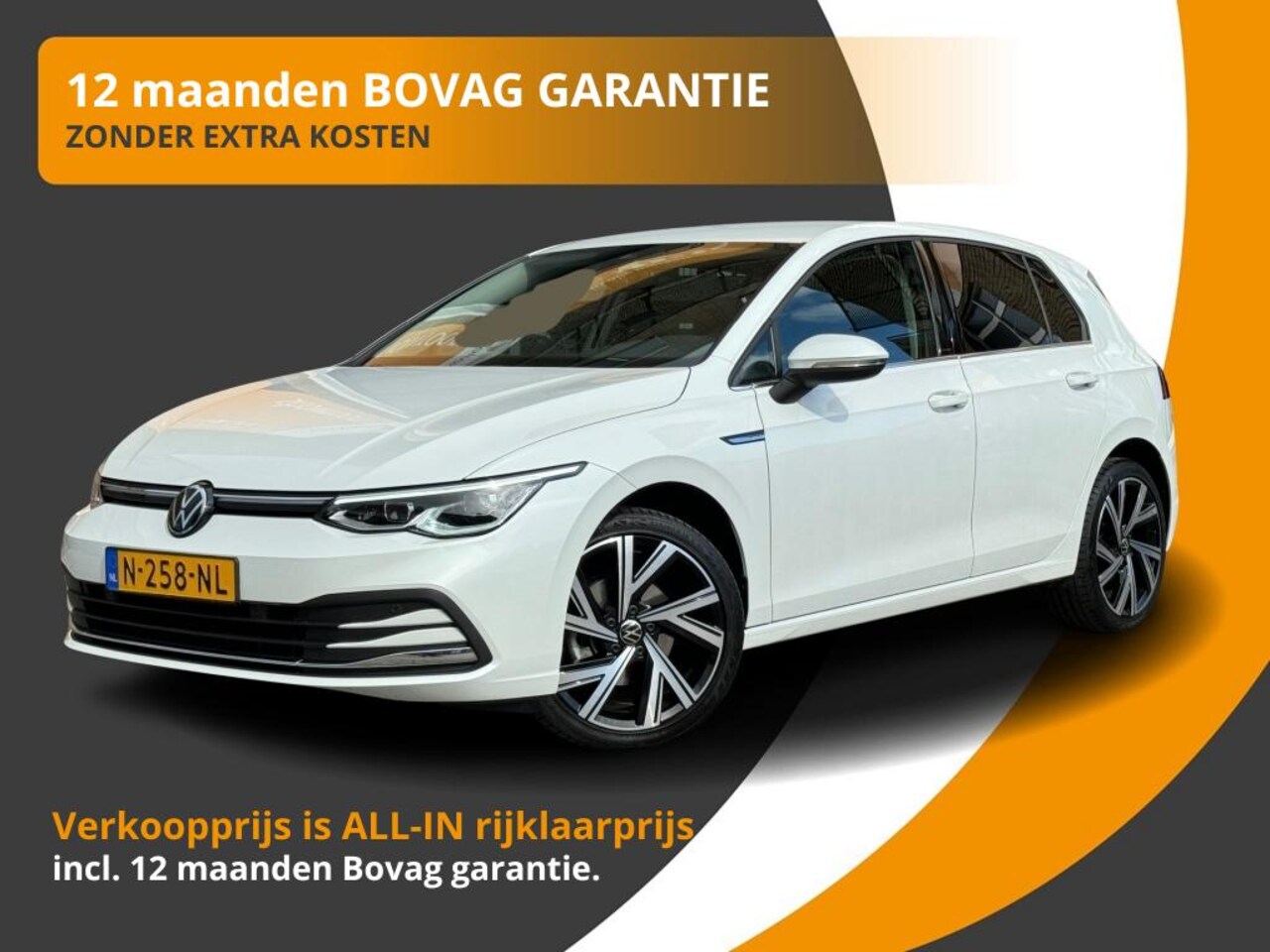 Volkswagen Golf - VIII 1.5 TSI STYLE ACC-CRUISE/LED/18LMV/CAMERA/VIRTUAL/ERGOACTIV - AutoWereld.nl