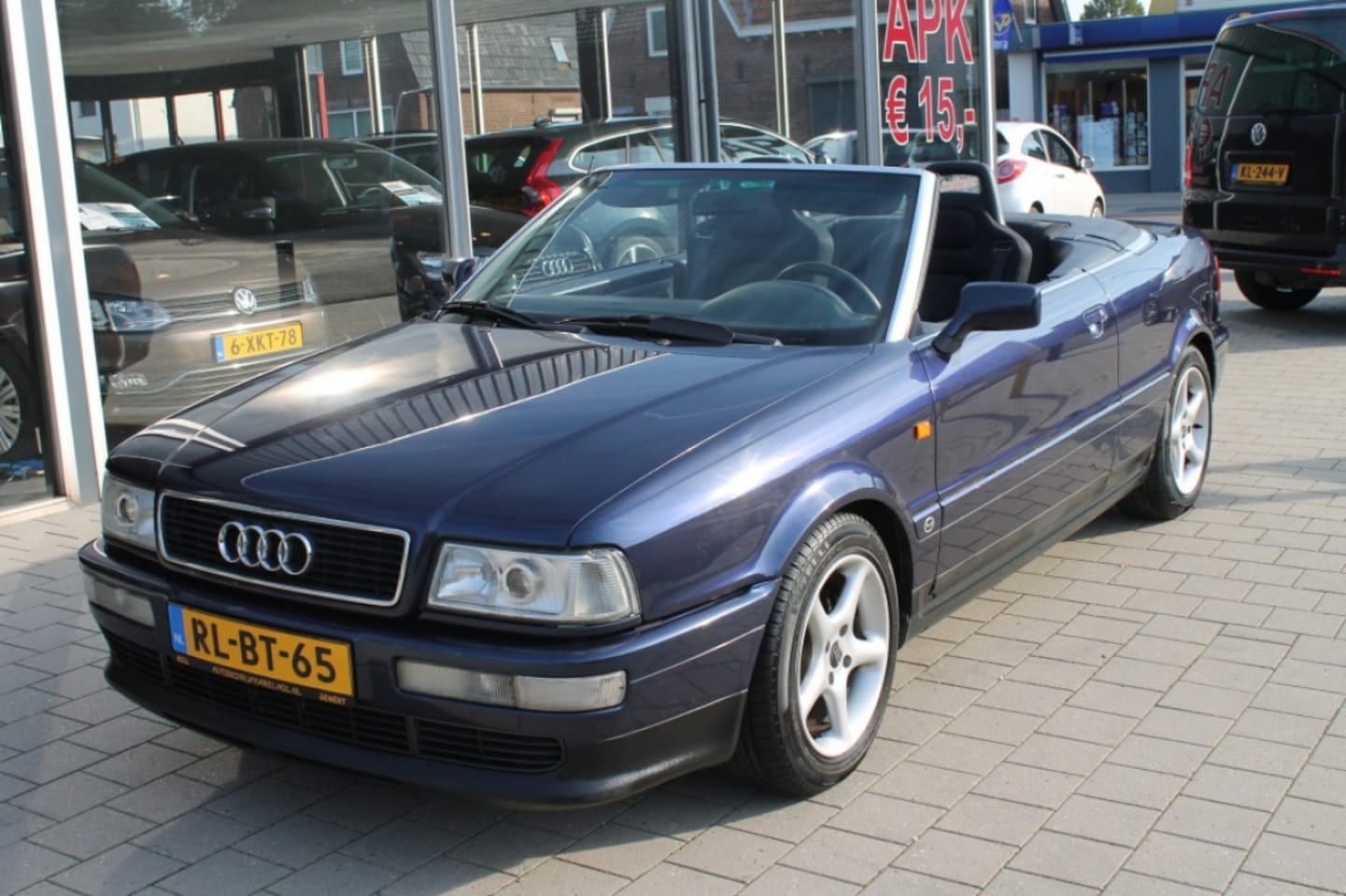 Audi Cabriolet - 2.0 Pro Line Sunset / recaro interieur / softtop - AutoWereld.nl