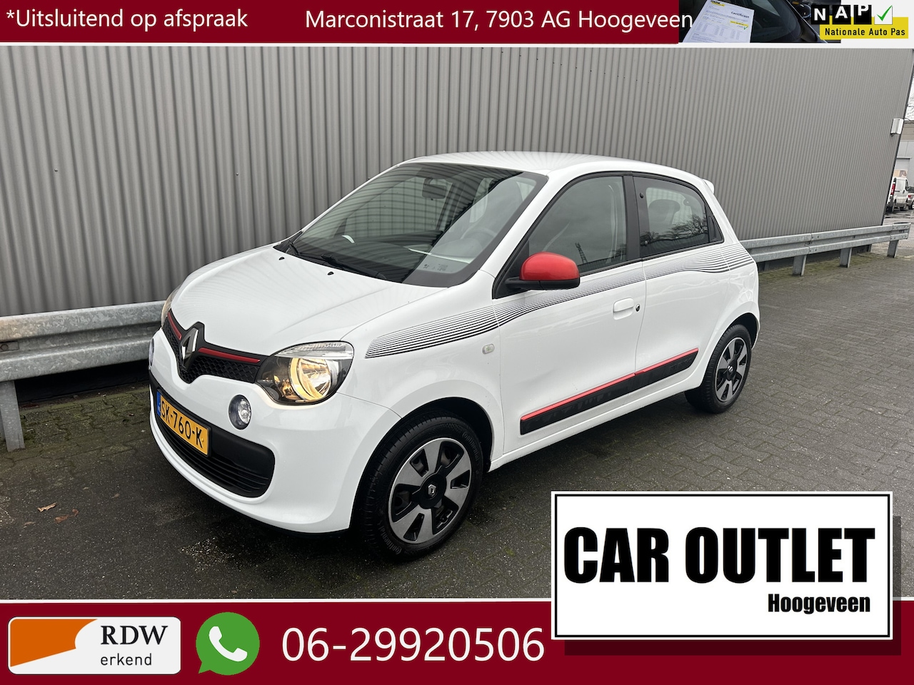 Renault Twingo - 1.0 SCe Collection 34Dkm.NAP, A/C, CC & Nieuwe APK – Inruil Mogelijk – - AutoWereld.nl