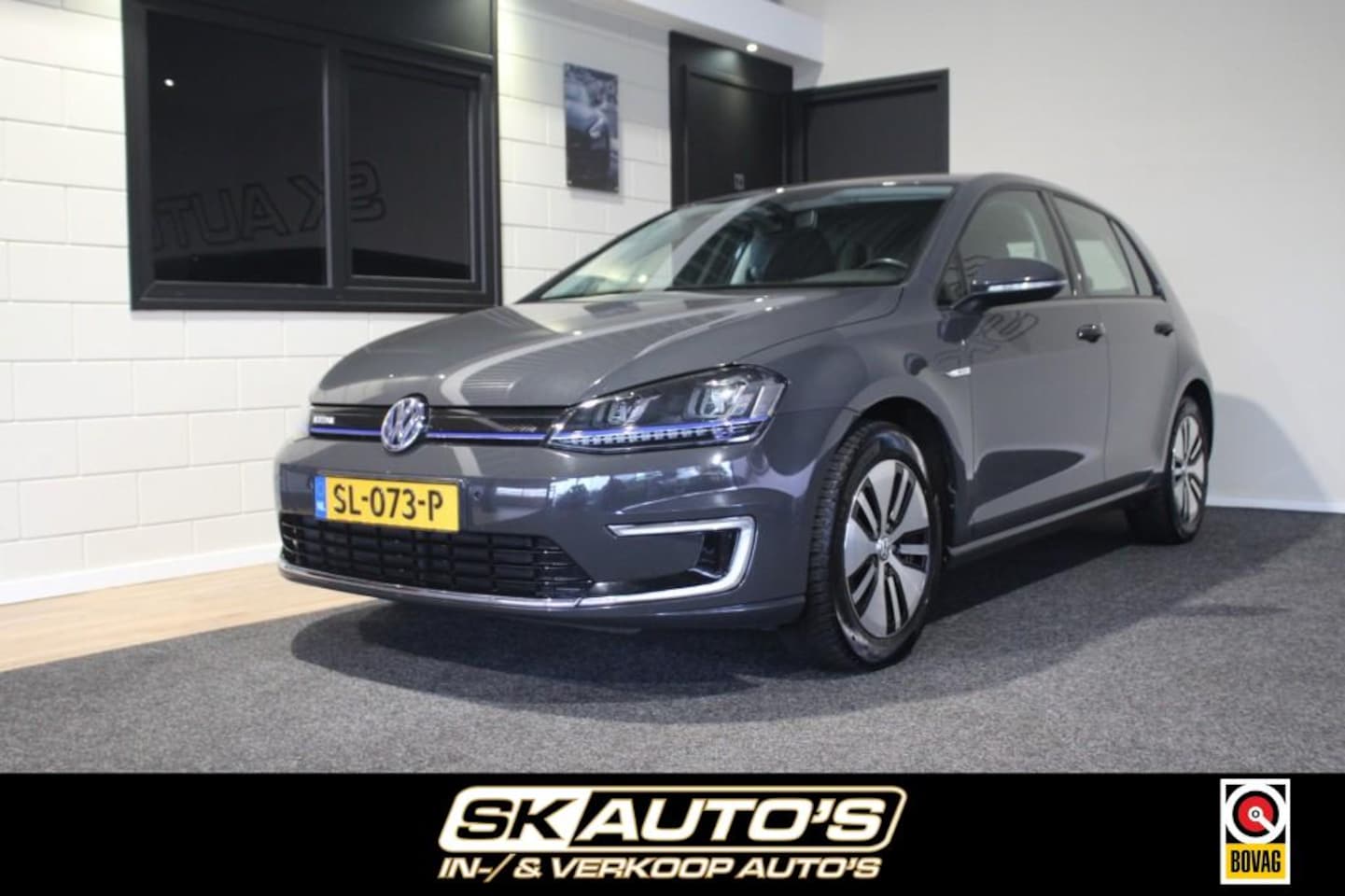 Volkswagen Golf - E-GOLF NAVI 85KW 116PK AUTM AIRCO SUBSIDIE ALL-IN RIJKLAAR PRIJS - AutoWereld.nl