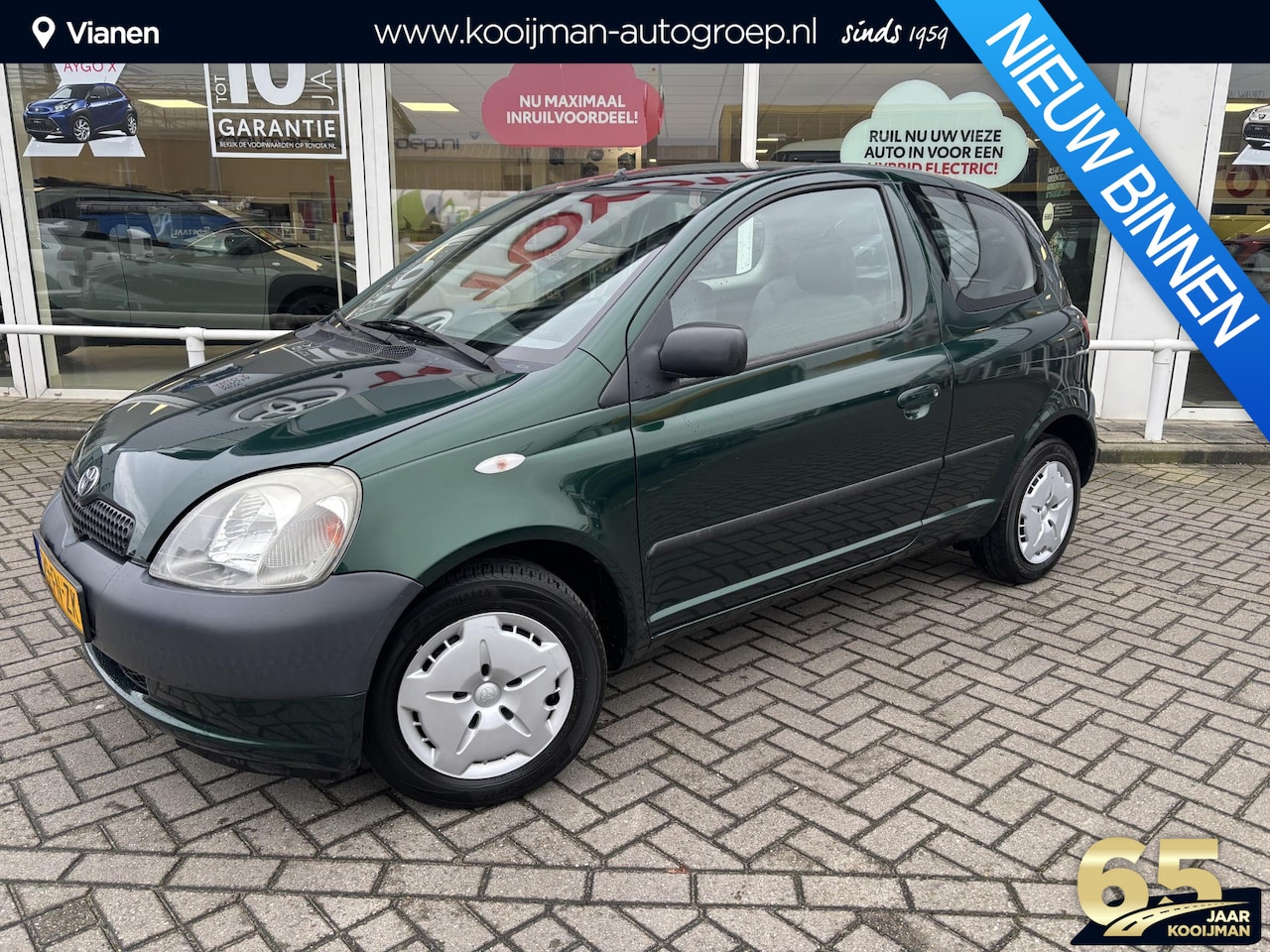 Toyota Yaris - 1.0-16V VVT-i Terra NL auto, 1e eigenaar! Dealeronderhouden slechts 158433 km! inclusief n - AutoWereld.nl