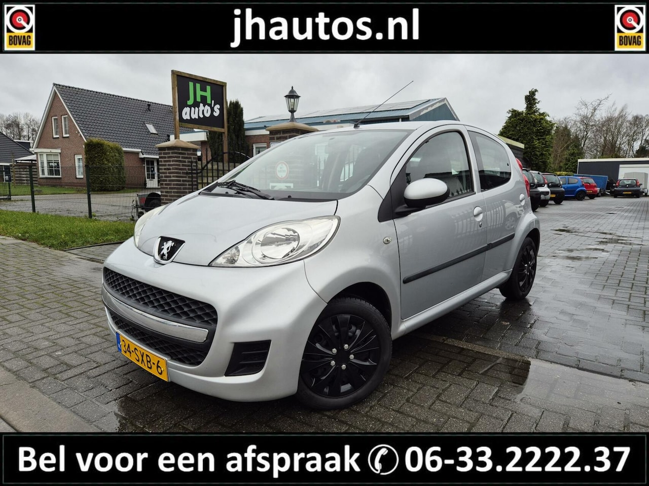 Peugeot 107 - 1.0-12V XS 5-DRS/AIRCO/ELEKTR-P/NEDERLANDS - AutoWereld.nl