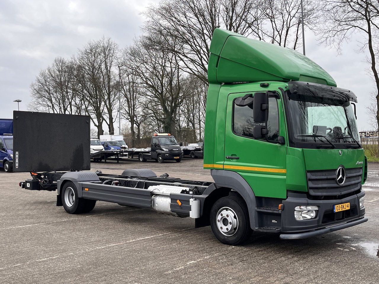 Mercedes-Benz Atego - 1018 Euro 6 Automaat Laadklep 1500kg Totaal 10500kg Ideaal Voor ombouw naar Autotransporte - AutoWereld.nl