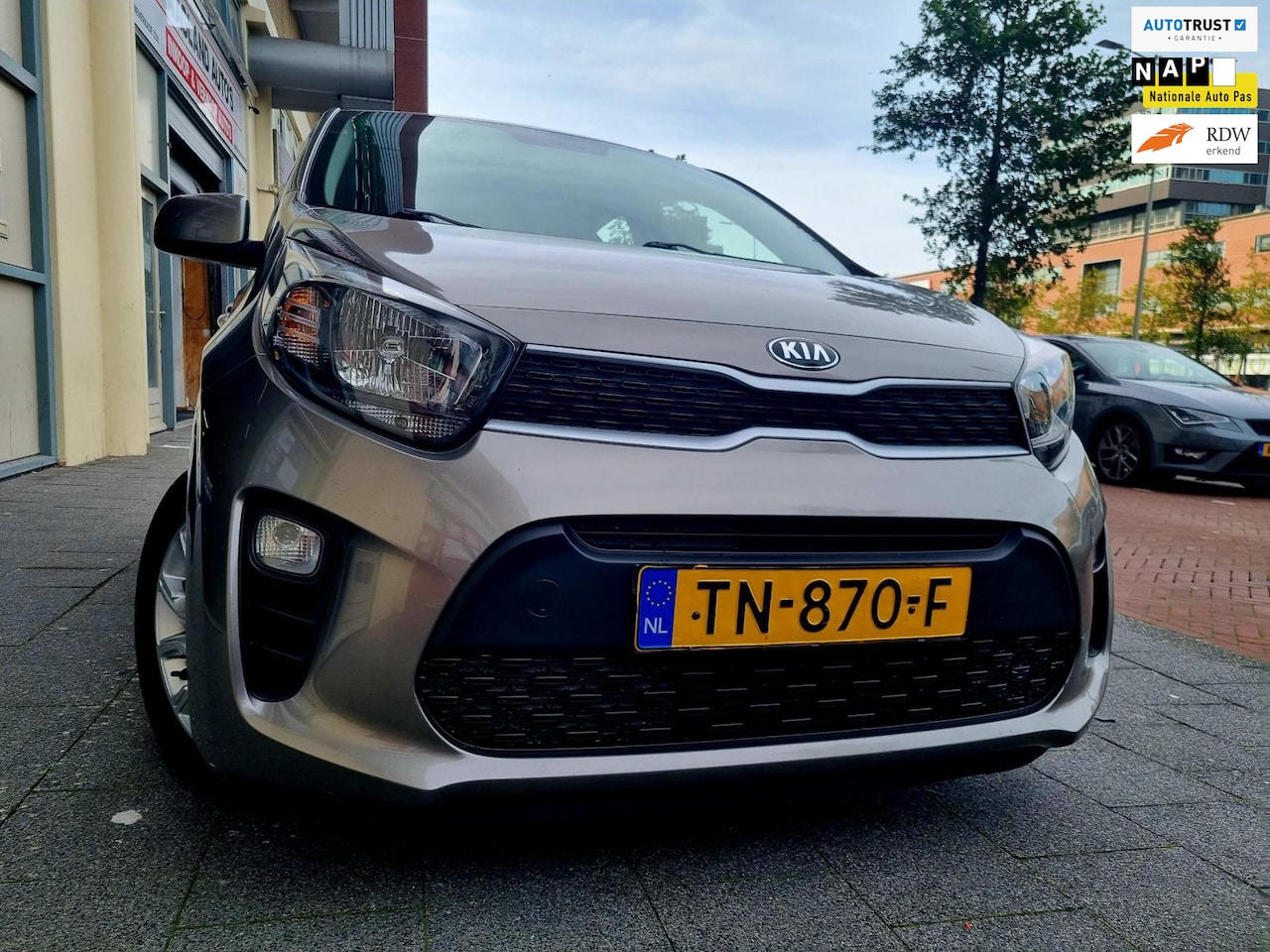 Kia Picanto - 1.0 CVVT EconomyPlusLine 5drs Navi Airco ElecRam - AutoWereld.nl