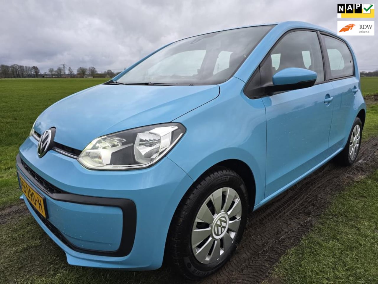 Volkswagen Up! - 1.0 BMT move up!|Airco|Bluetooth|5drs|NL-auto!|NAP| - AutoWereld.nl