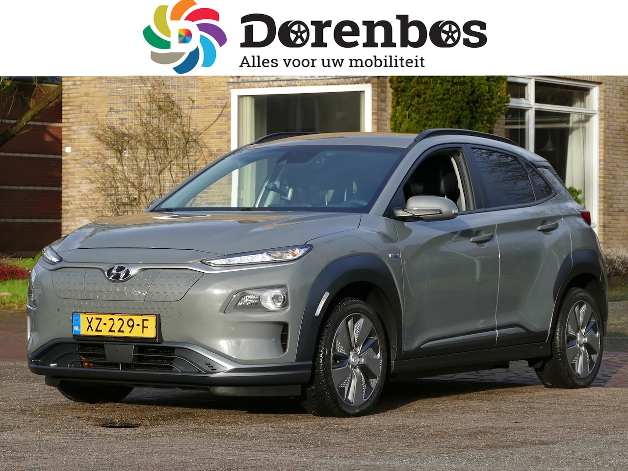 Hyundai Kona Electric - EV Premium 64 kWh | stuur en stoel-verwarming | stoelkoeling | achteruitrijcamera - AutoWereld.nl