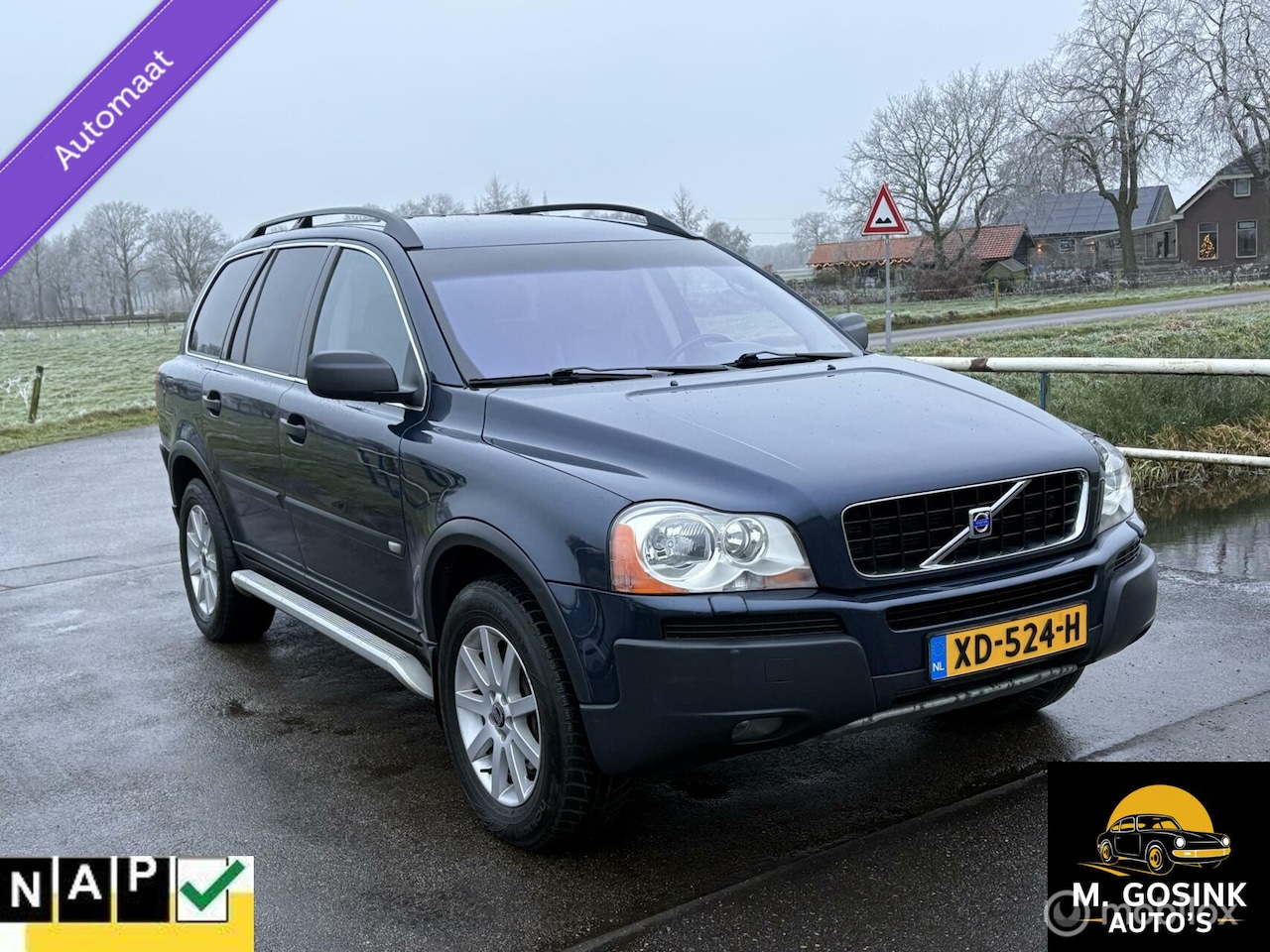 Volvo XC90 - 2.5 T Zo Ingeruild Zo Weer Weg Automaat Gas 7Pers - AutoWereld.nl