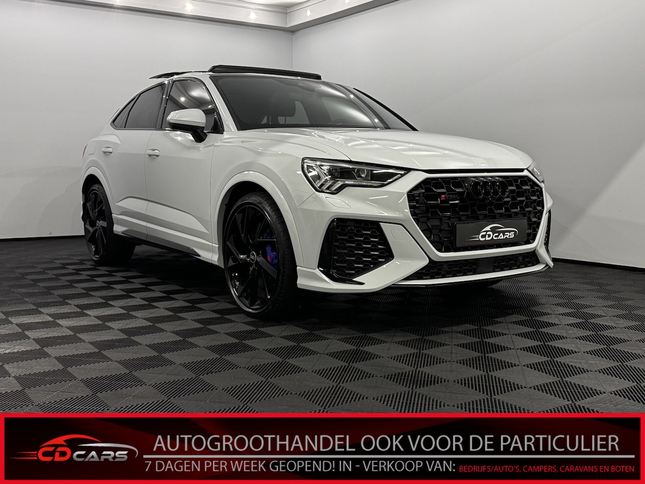 Audi RSQ3 - TFSI Quattro 400PK Pano, Half leder, Navi, Parkeersensoren, Virtual desk, Stoelverwarming, - AutoWereld.nl