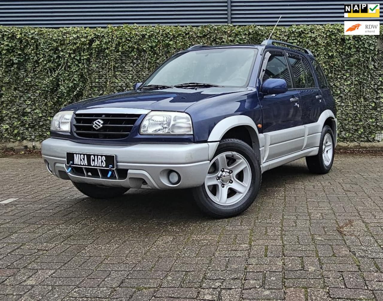 Suzuki Grand Vitara - 2.0 S-Limited Automaat APK Cruise Airco 4X4 Wilde Body - AutoWereld.nl