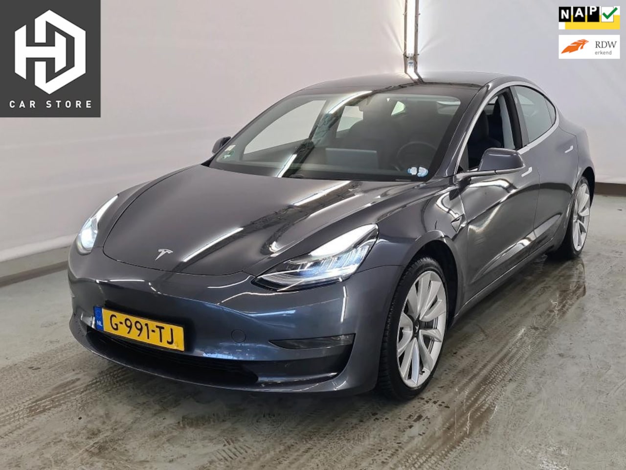 Tesla Model 3 - Long Range RWD Long Range AWD 75 kWh SOH 88% 19INCH AUTOPILOT - AutoWereld.nl