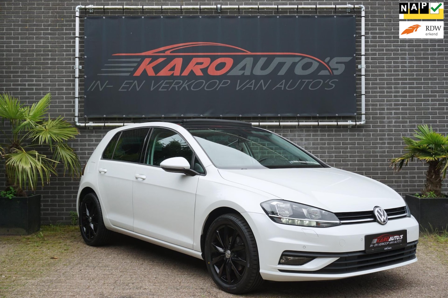 Volkswagen Golf - 1.0 TSI Highl Pano Led Navi Carplay Keyl Pdc - AutoWereld.nl