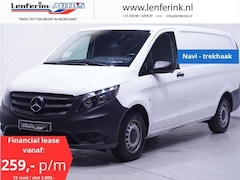 Mercedes-Benz Vito - 116 CDI 163 pk Lang Navi, Camera, NAP Trekhaak, Laadruimte Pakket, PDC V+A, Cruise Control