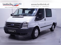 Ford Transit - 2.2 TDCI Dubbel Cabine 5-Zits Airco, NAP Trekhaak, Elek. Pakket, APK 03-2025