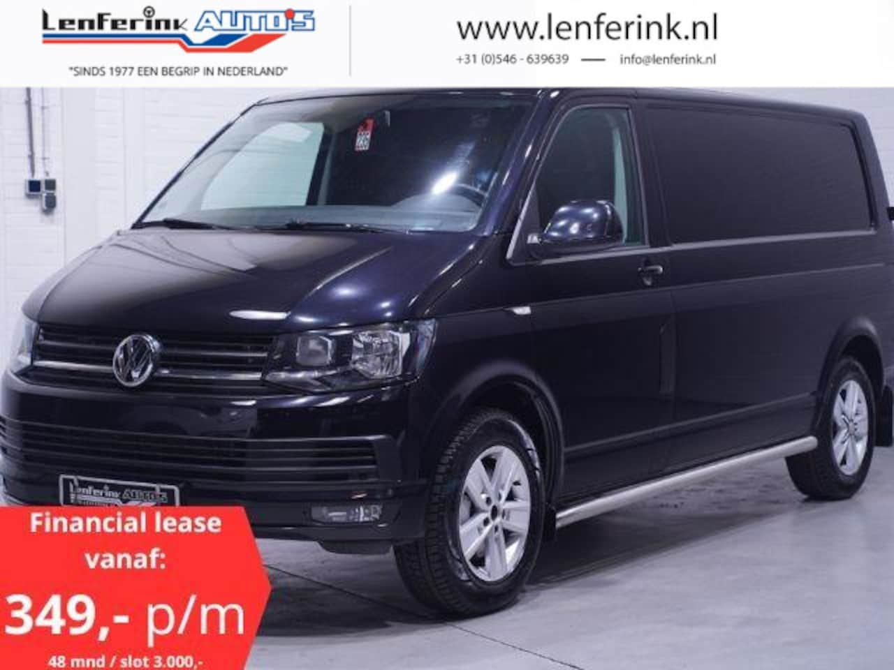 Volkswagen Transporter - 2.0 TDI 204 pk DSG Aut. L2 Navi, Trekhaak 17" LMV, PDC V+A, Laadruimte Pakket, Cruise Cont - AutoWereld.nl