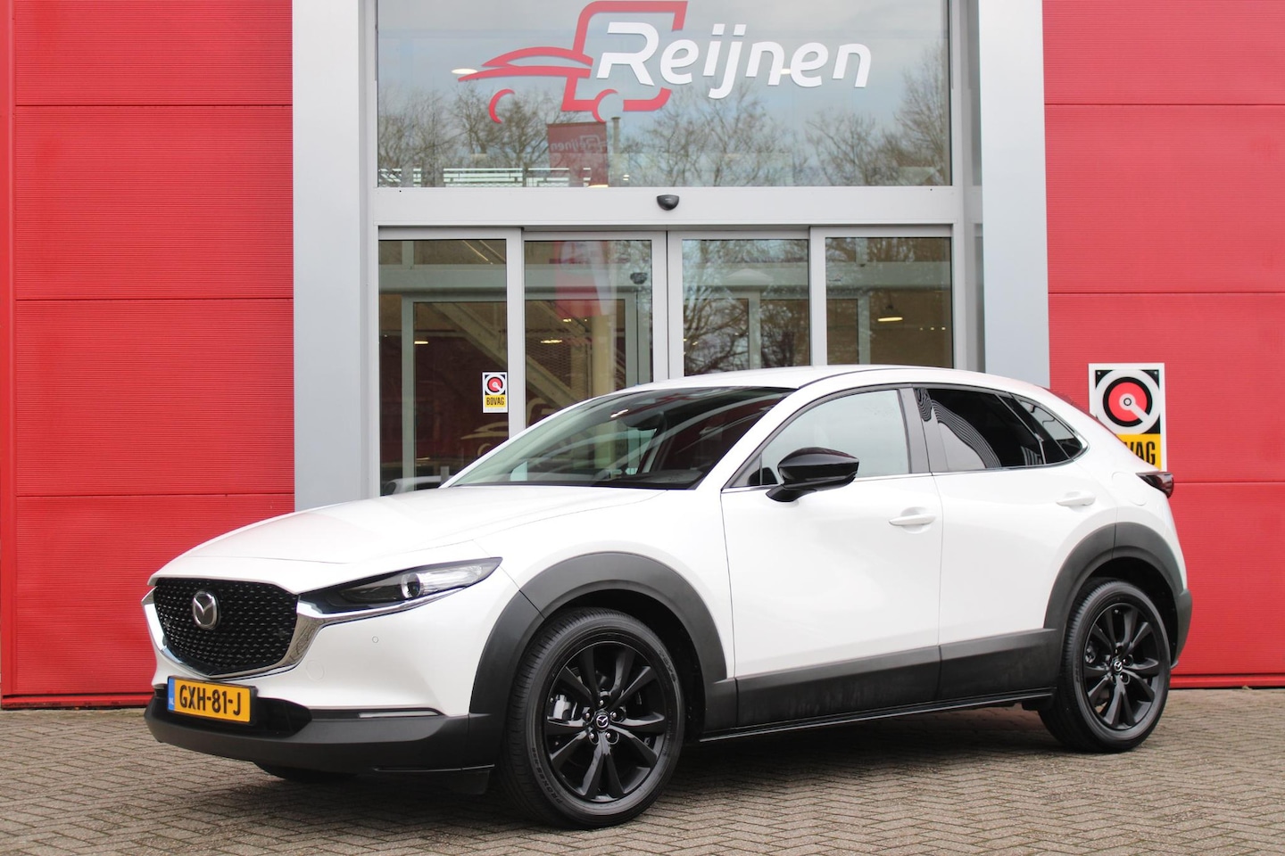 Mazda CX-30 - 2.0 e-SkyActiv-G M 150PK AUTOMAAT Hybrid HOMURA | HEAD UP DISPLAY | NAVIGATIE | ELEKTRISCH - AutoWereld.nl