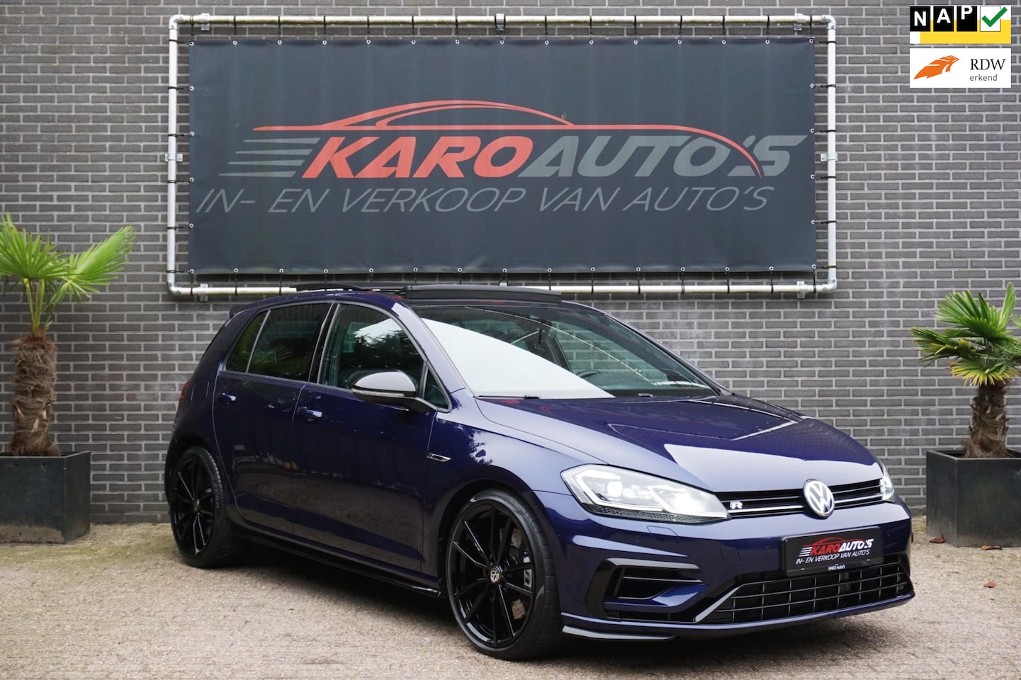 Volkswagen Golf - 2.0 TSI 4Motion R Pano Leer Cam Dynaudio VOL - AutoWereld.nl