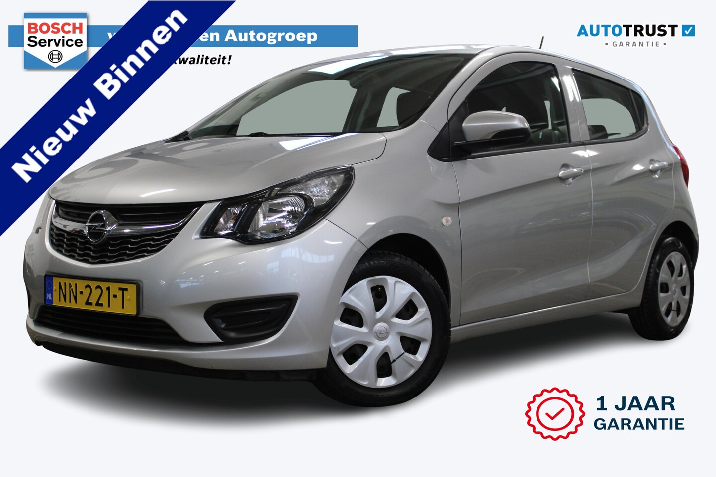 Opel Karl - 1.0 ecoFLEX Edition | incl. 12 maanden garantie | Cruise control | Bluetooth | Airco | Cit - AutoWereld.nl