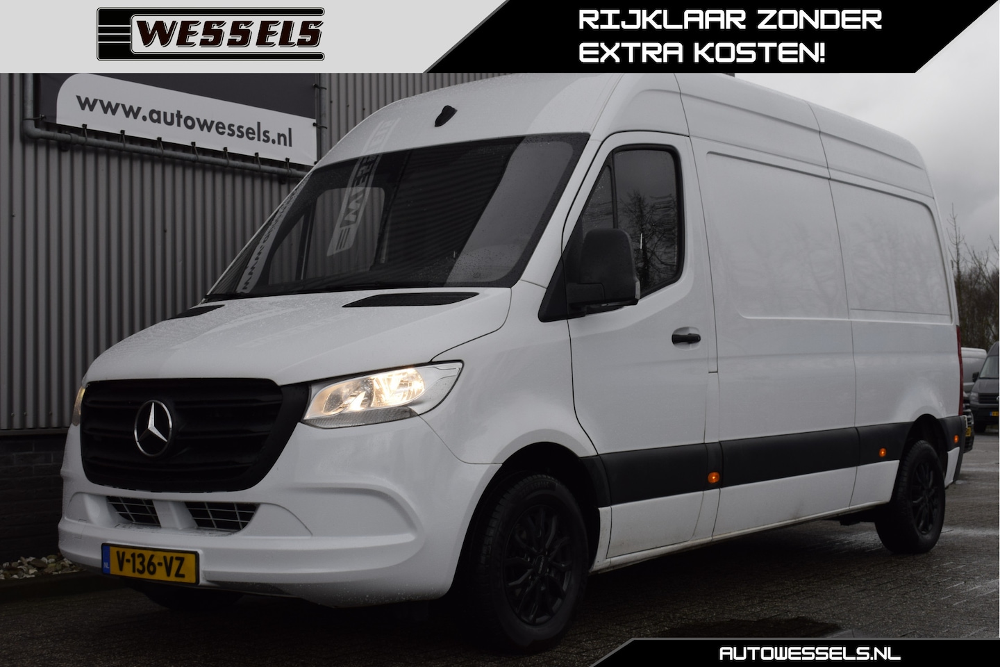 Mercedes-Benz Sprinter - 214 2.2 CDI L2H2 Automaat, Cruise, A/C, Trekhaak, Opstap - AutoWereld.nl