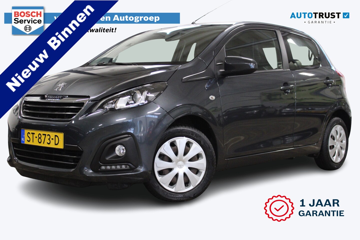 Peugeot 108 - 1.0 e-VTi Active | incl. 12 maanden garantie | Airco | Bluetooth | Isofix | Start & stop s - AutoWereld.nl