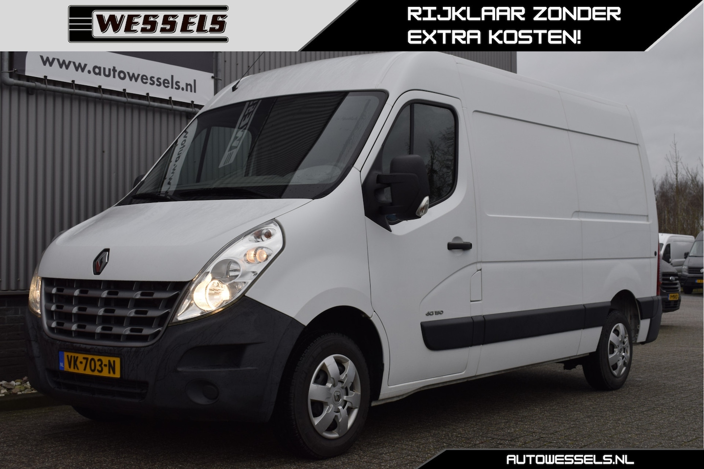 Renault Master - T35 2.3 dCi L2H2 Eco Cruise,Trekhaak, A/C, 3 pers. - AutoWereld.nl