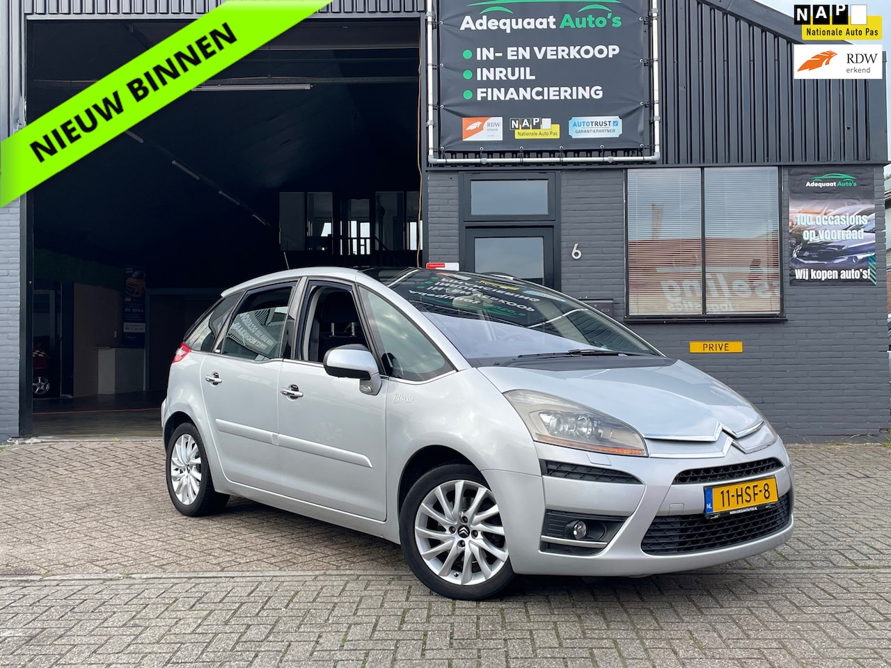 Citroën C4 Picasso - 1.6 THP Exclusive 5p.|Pano|Cruise|PDC|APK - AutoWereld.nl