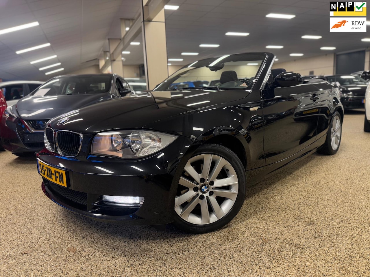 BMW 1-serie Cabrio - 118i Executive*Nederlandse Auto*Nap Certificaat!!! - AutoWereld.nl