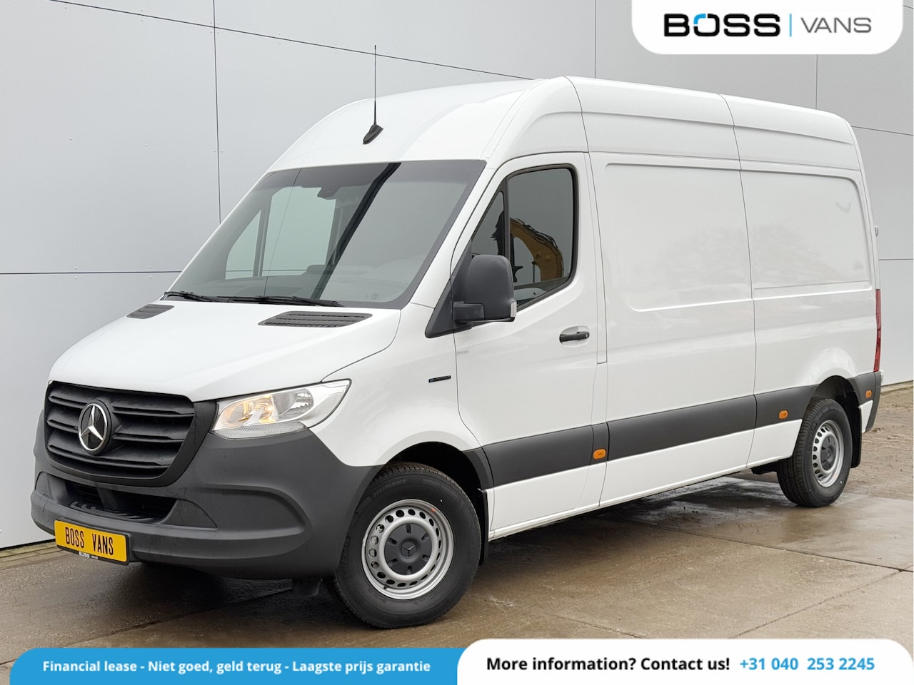 Mercedes-Benz eSprinter - 312 L2H2 55kWh 80KW-Snelladen 168km WLTP AC Inklapbare Spiegels - AutoWereld.nl