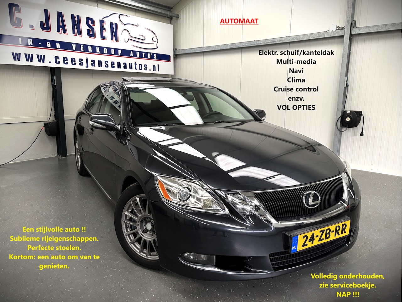 Lexus GS - 300 Business SUPER MOOI !! - AutoWereld.nl