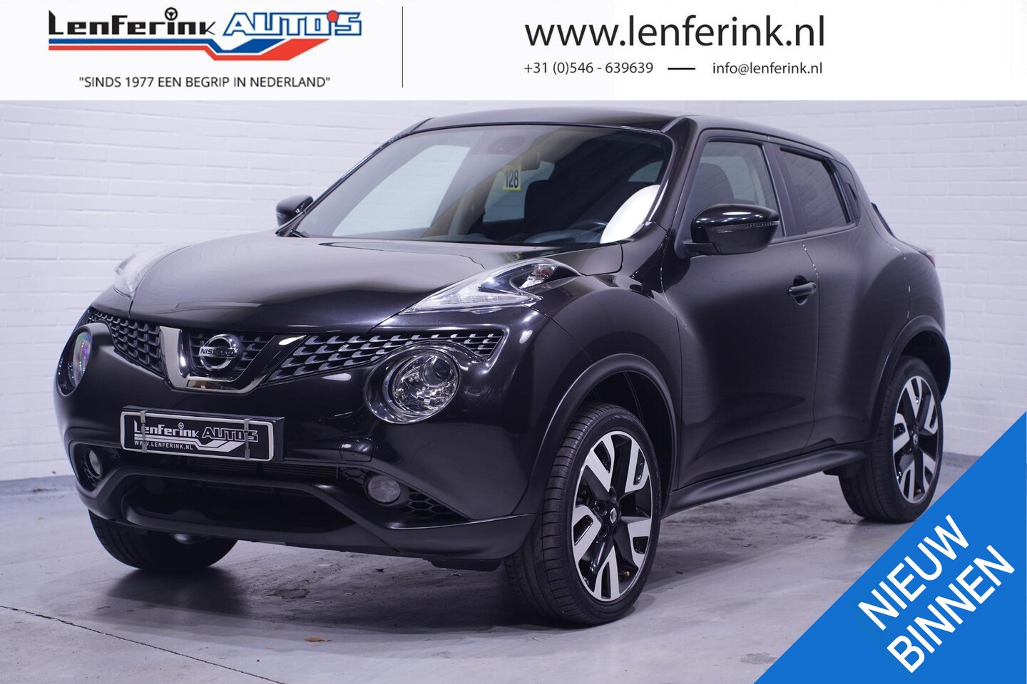 Nissan Juke - 1.2 DIG-T S/S N-Connecta Navi Camera Clima Leder/alcantara Cruise - AutoWereld.nl