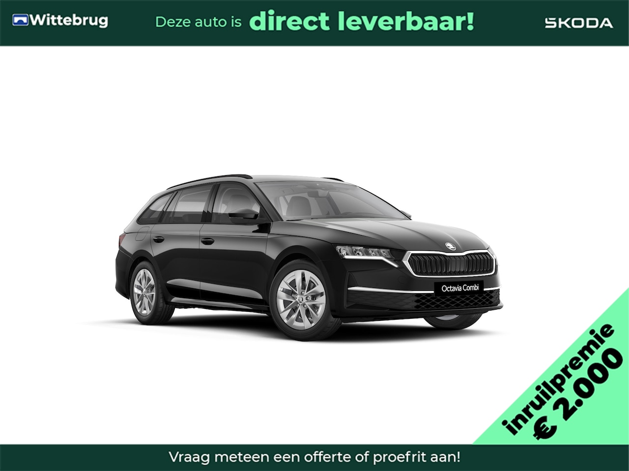 Skoda Octavia Combi - 1.5 TSI MHEV Business Edition Advance pakket/ Lodge interieur - AutoWereld.nl